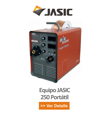 Equipo soldadura Jasic 250 portatil importado por Soldaduras Centro