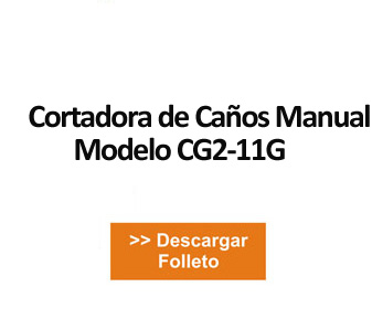soldador Cortadora de Caños Manual Modelo CG2-11G de oxicorte - equipos para soldar de oxicorte