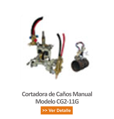 Equipo soldadura Cortadora de caños manual modelo CG-11G importado por Soldaduras Centro