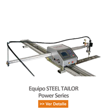 Equipo soldadura pantógrafos Steel tailor power series importado por Soldaduras Centro